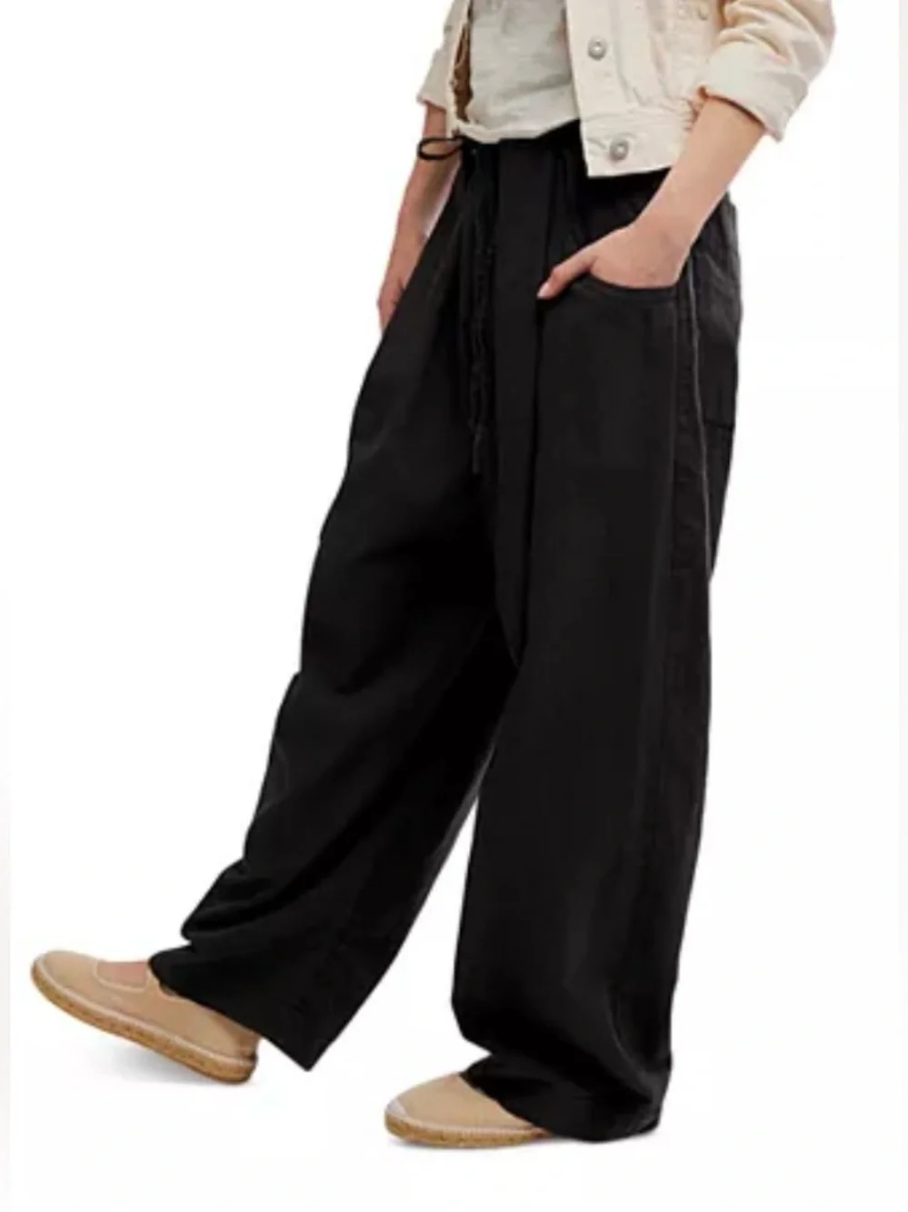 Free People Chamber Laidback Pull On Pants